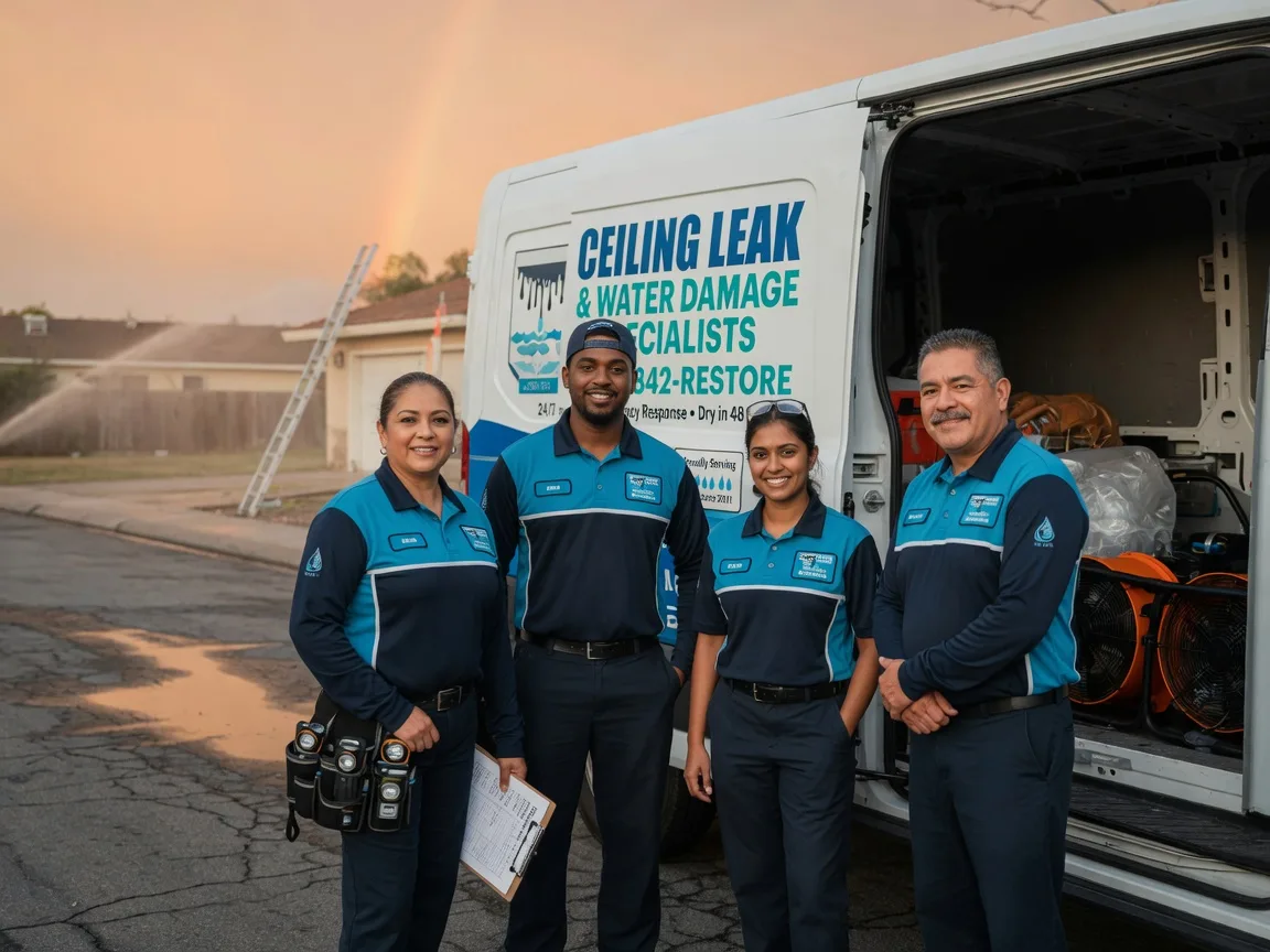 Ceiling Leak Cleanup company in Owen, WI